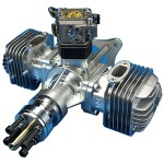 Marchio DLE 60 60CC Twin motore a Gas per aereo RC vendita a caldo, DLE60,DLE-60,DLE per aereo RC modello ad ala fissa